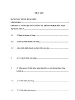 một số giải pháp thúc đẩy hoạt động bán linh kiện, phụ tùng ôtô, xe máy của công ty tnhh kinh tế sen nam