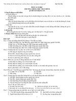 hệ thống hóa kiến thức chương I