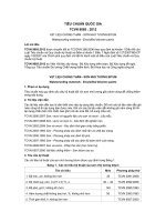 TIÊU CHUẨN QUỐC GIA TCVN 9065 : 2012 VẬT LIỆU CHỐNG THẤM - SƠN NHŨ TƯƠNG BITUM