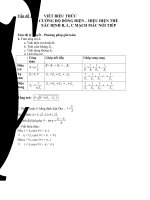 CÁC CHUYÊN ĐỀ VỀ MẠCH ĐIỆN XOAY CHIỀU