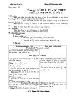 giao an toan 7 hoc ky I 2011-2012