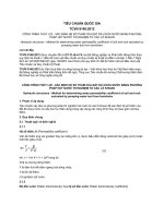 TIÊU CHUẨN QUỐC GIA TCVN 9148:2012 CÔNG TRÌNH THỦY LỢI - XÁC ĐỊNH HỆ SỐ THẤM CỦA ĐẤT ĐÁ CHỨA NƯỚC BẰNG PHƯƠNG PHÁP HÚT NƯỚC THÍ NGHIỆM TỪ CÁC LỖ KHOAN