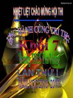 Đường lên đỉnh OLYMPIA khối 7