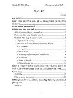 giải pháp cho việc thâm nhập thị trường quốc tế của các doanh nghiệp xuất khẩu cà phê việt nam