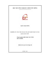 NGHIÊN CỨU THƯ VIỆN CHUẨN ITIL KẾT HỢP ETOM VÀ ỨNG  DỤNG CHO VNPT