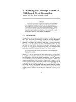 Getting text generation