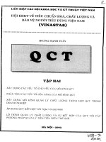 Hội khoa học kỹ thuật về tiêu chuẩn hóa, chất lượng và bảo vệ người tiêu dùng Việt Nam Tập 2