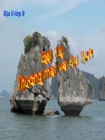 Tiêt15: Thương mại vad du lịch