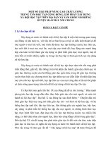 một số giải pháp nâng cao chất lượng trung tâm học tập cộng đồng, góp phần xây dựng xã hội học  tập