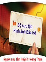 Tổng hợp nhiều ảnh Bác Hồ