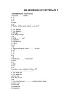 2000 thi bang A va B