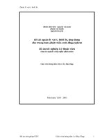 Đồ án tốt nghiệp Quản lý vật tư