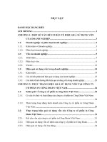 một số giải pháp nhằm nâng cao hiệu quả sử dụng vốn tại công ty cổ phần in công đoàn việt nam