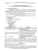 Giáo án Văn 12 - chuẩn KTKN