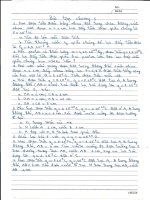 Bài tập luyện tập chương 1.