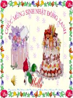 Quà tặng sinh nhật web - Ngọc Kiểu