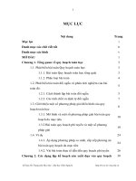 lập kế hoạch sản xuất tối ưu giữa tổng công ty và các công ty con trên cơ sở lý thuyết quy hoạch toán học