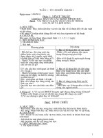 Giáo án Công nghệ 8. Năm học 2011- 2012