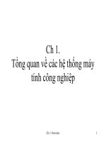 Tổng quan về các hệ thống máy tính công nghiệp