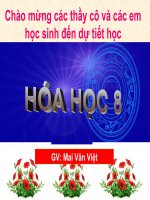 bài 15 định luật bảo toàn khối lượng