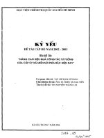 Nâng cao hiệu quả công tác tư tưởng của cấp ủy xã niền núi phía Bắc hiện nay (toàn văn)
