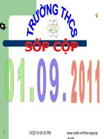 Sử dụng BĐTD trong đổi mới PPDH và công tác quản lý trường học