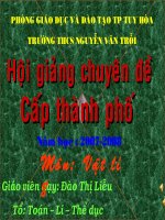 bài 21: NHIỆT NĂNG