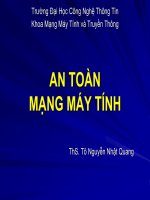 Các phần mềm gây hại  trojan và backdoor
