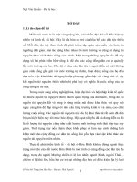 tác động của cộng đồng các dân tộc đến tài nguyên đất và rừng tỉnh hòa bình