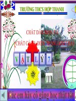 bài giảng vật lý 7 bài 20 chất dẫn điện và chất cách điện – dòng điện trong kim loại