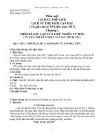 giáo án sử 8 ( tiết 1-  tiết 26)