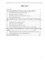 Hệ thống kế toán – tài chính tại Công ty cổ phần xây dựng An Bình