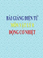 bài giảng vật lý 8 bài 28 động cơ nhiệt