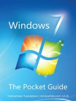 Hươgs dẫn sử dụng Windows 7 Tiếng Việt