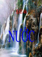 bài 36 nước (tt)