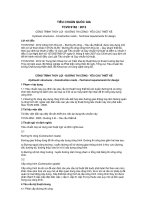 TIÊU CHUẨN QUỐC GIA TCVN 9162 : 2012 CÔNG TRÌNH THỦY LỢI - ĐƯỜNG THI CÔNG - YÊU CẦU THIẾT KẾ