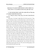 khái quát về lịch sử hình thành và phát triển của tổng công ty tài chính cổ phần dầu khí việt nam