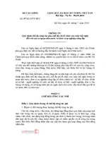 Thong tu so 972010TTBTCChe do cong tac phi