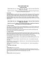 TIÊU CHUẨN QUỐC GIA TCVN 9141:2012 CÔNG TRÌNH THỦY LỢI - TRẠM BƠM TƯỚI, TIÊU NƯỚC - YÊU CẦU THIẾT KẾ THIẾT BỊ ĐỘNG LỰC VÀ CƠ KHÍ