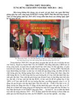 Ngày hội Khai giảng năm học mới