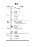 LICH BAO GIANG TUAN 1-4 10 BUOI/TUAN