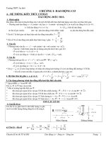 On thi tot nghiep 2011 - 2012 dao dong co