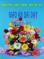 Bài đạo đức lớp 4.