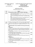 HDC CHUYÊN SINH HƯNG YÊN VÀO 10- 2011