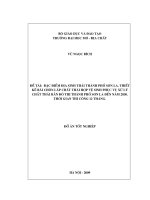 Đặc điểm sinh thái thành phố sơn la