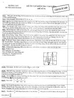 Mot so de luyen thi vao lop 6 AMS