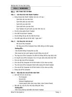 Bài tập ôn tập môn tin học đại cương phần windown và word