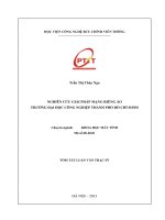 NGHIÊN CỨU GIẢI PHÁP MẠNG RIÊNG ẢO TRƯỜNG ĐẠI HỌC CÔNG NGHIỆP THÀNH PHỐ HỒ CHÍ MINH