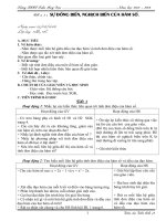 Giáo án Giải tích 12 - Ban cơ bản (2 cột)