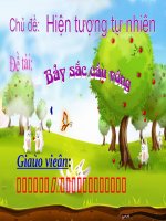 Cầu vồng của bé